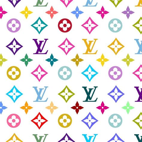 louis vuitton colorful print|louis vuitton printable pattern.